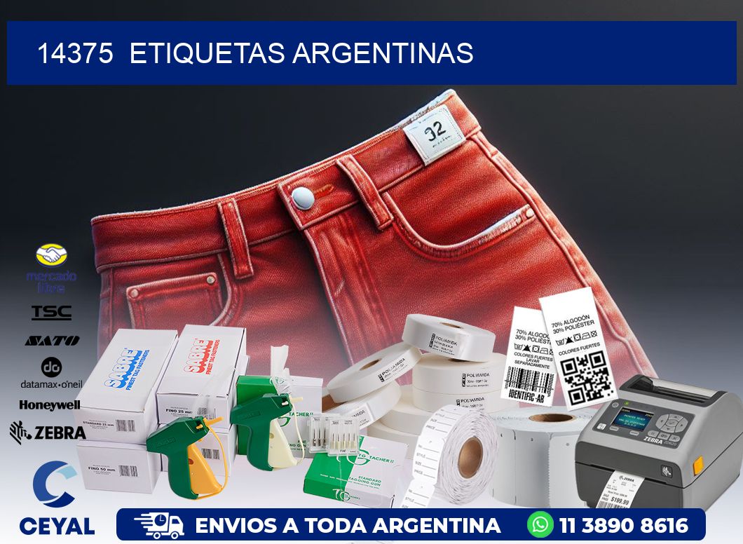 14375  ETIQUETAS ARGENTINAS