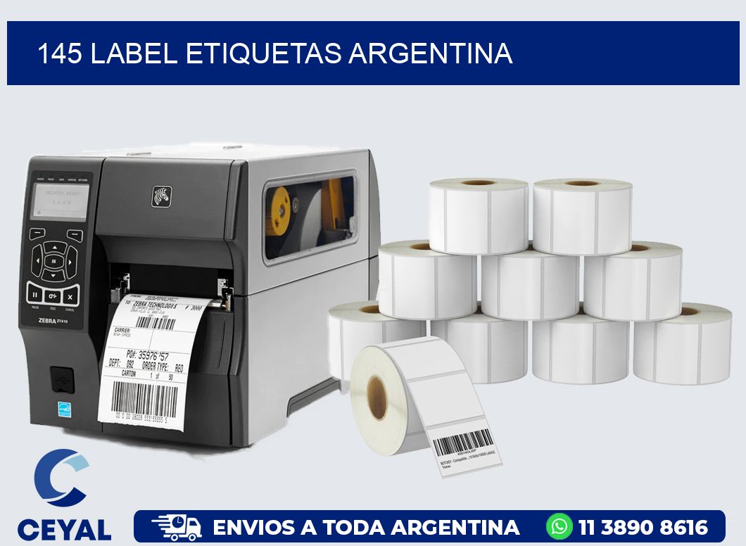 145 LABEL ETIQUETAS ARGENTINA