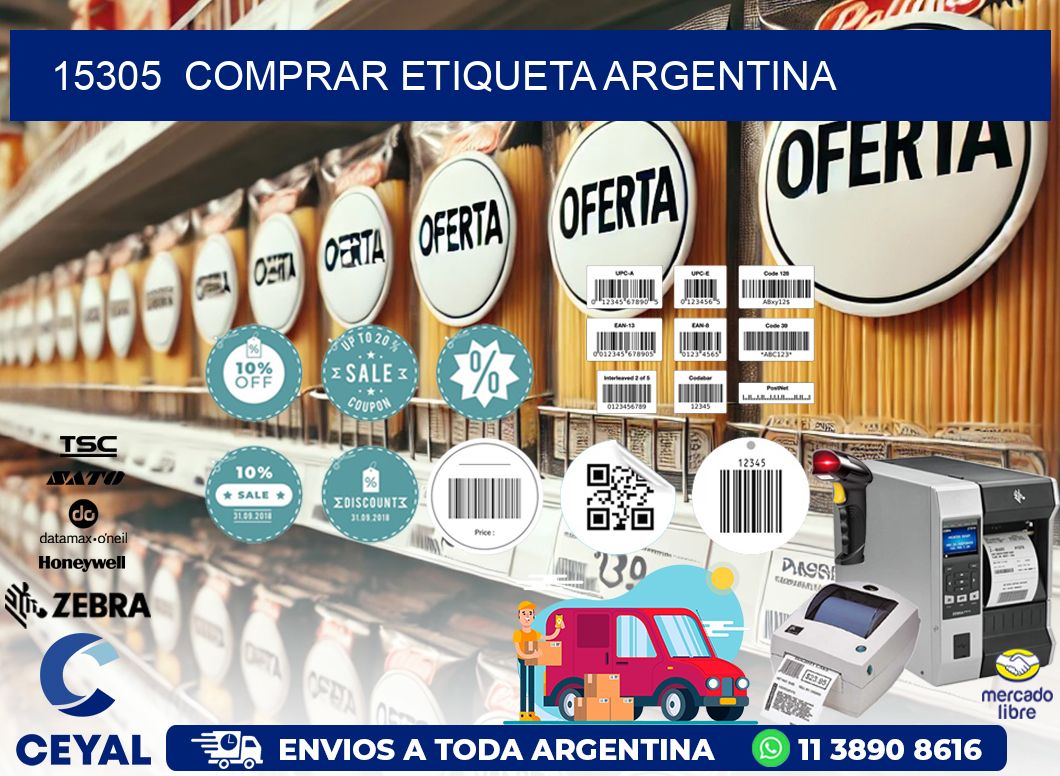 15305  COMPRAR ETIQUETA ARGENTINA