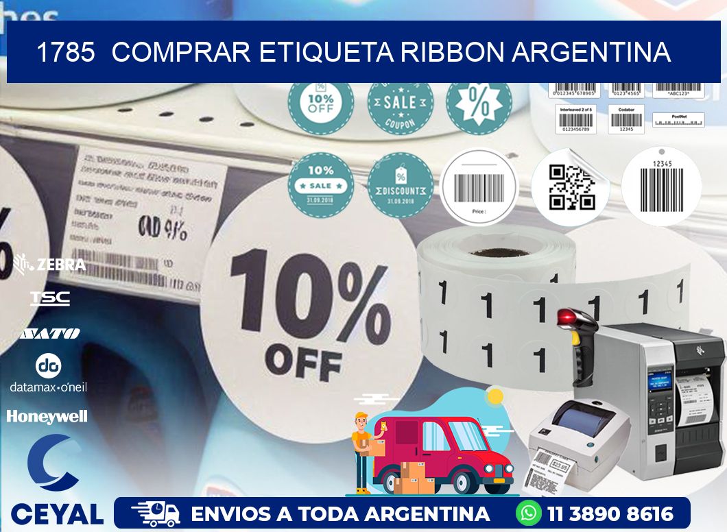 1785  COMPRAR ETIQUETA RIBBON ARGENTINA