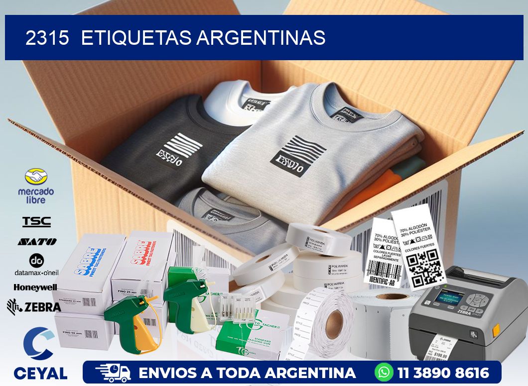 2315 ETIQUETAS ARGENTINAS