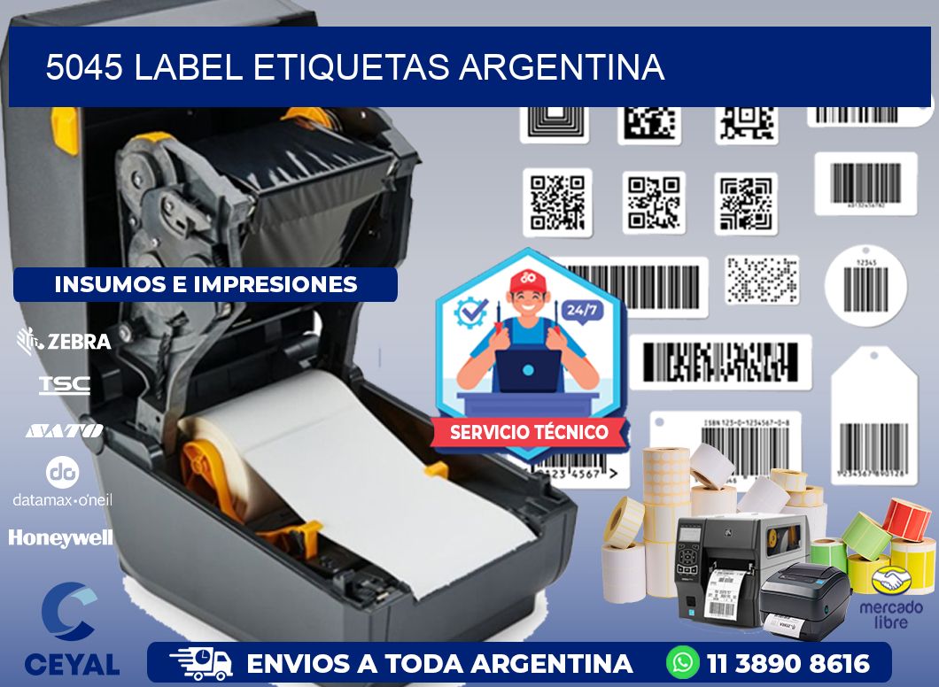 5045 LABEL ETIQUETAS ARGENTINA