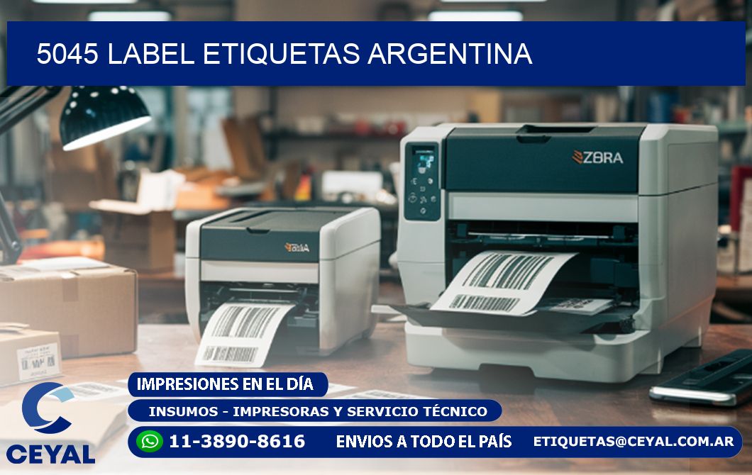 5045 LABEL ETIQUETAS ARGENTINA