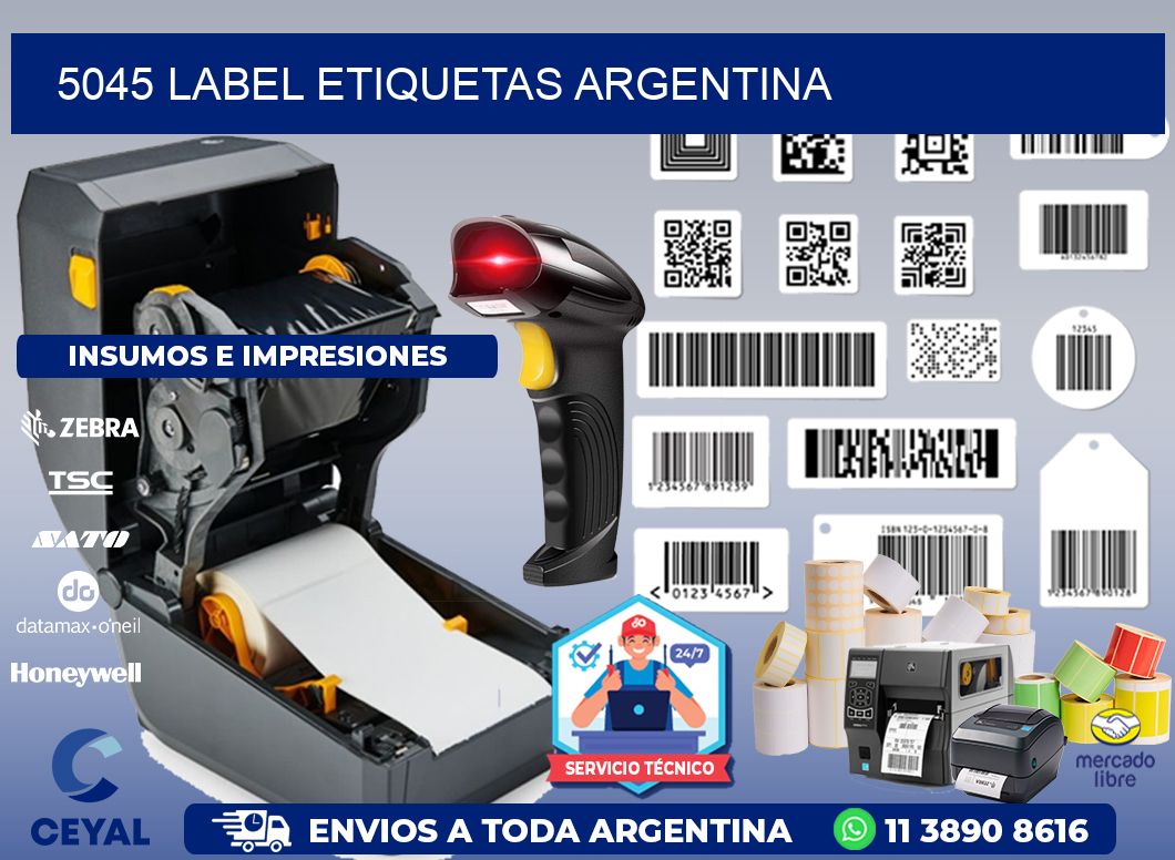 5045 LABEL ETIQUETAS ARGENTINA
