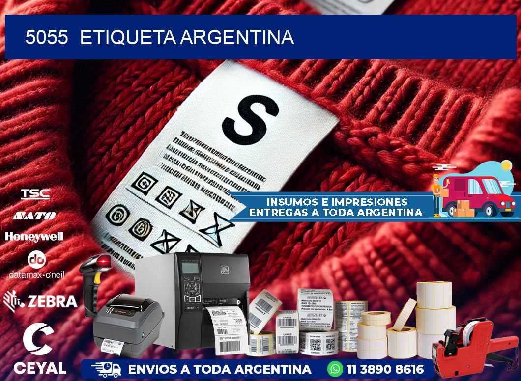 5055 ETIQUETA ARGENTINA