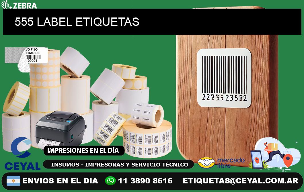 555 LABEL ETIQUETAS