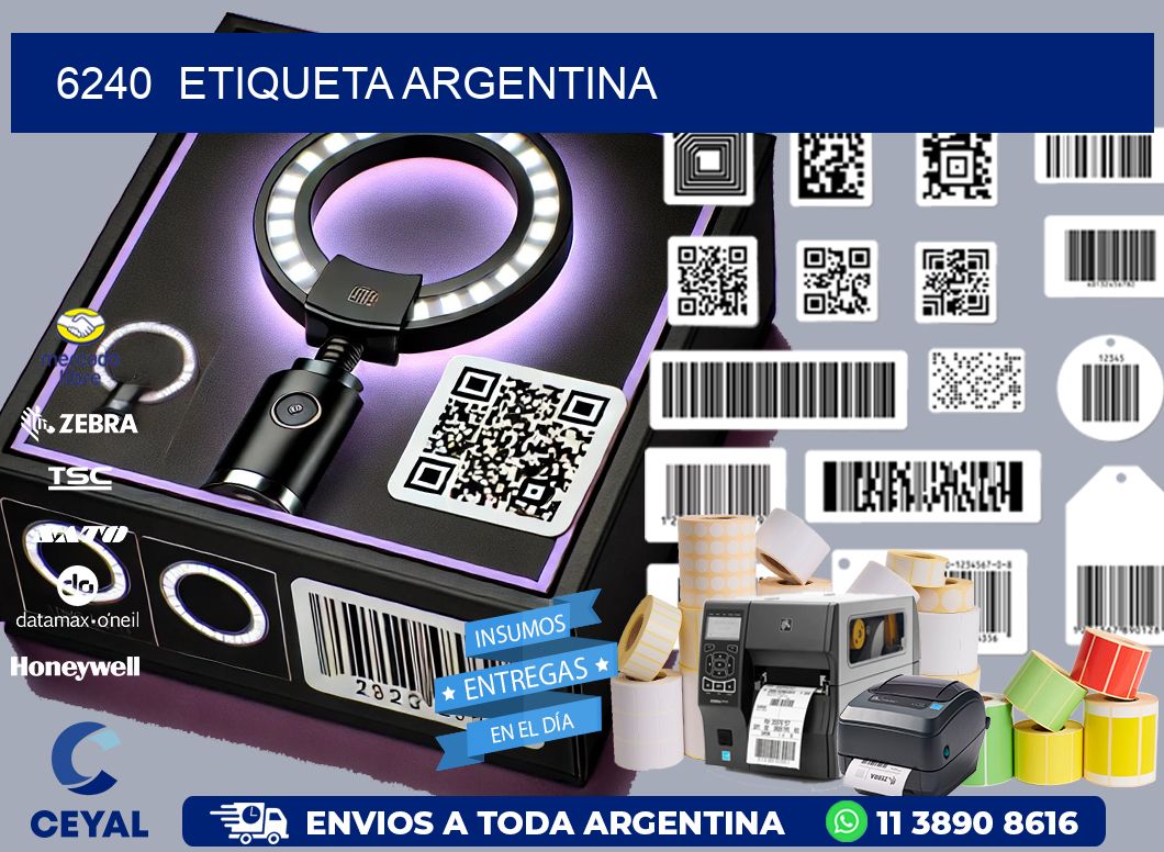 6240  ETIQUETA ARGENTINA
