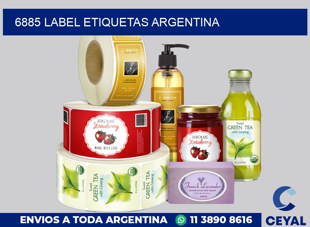 6885 LABEL ETIQUETAS ARGENTINA