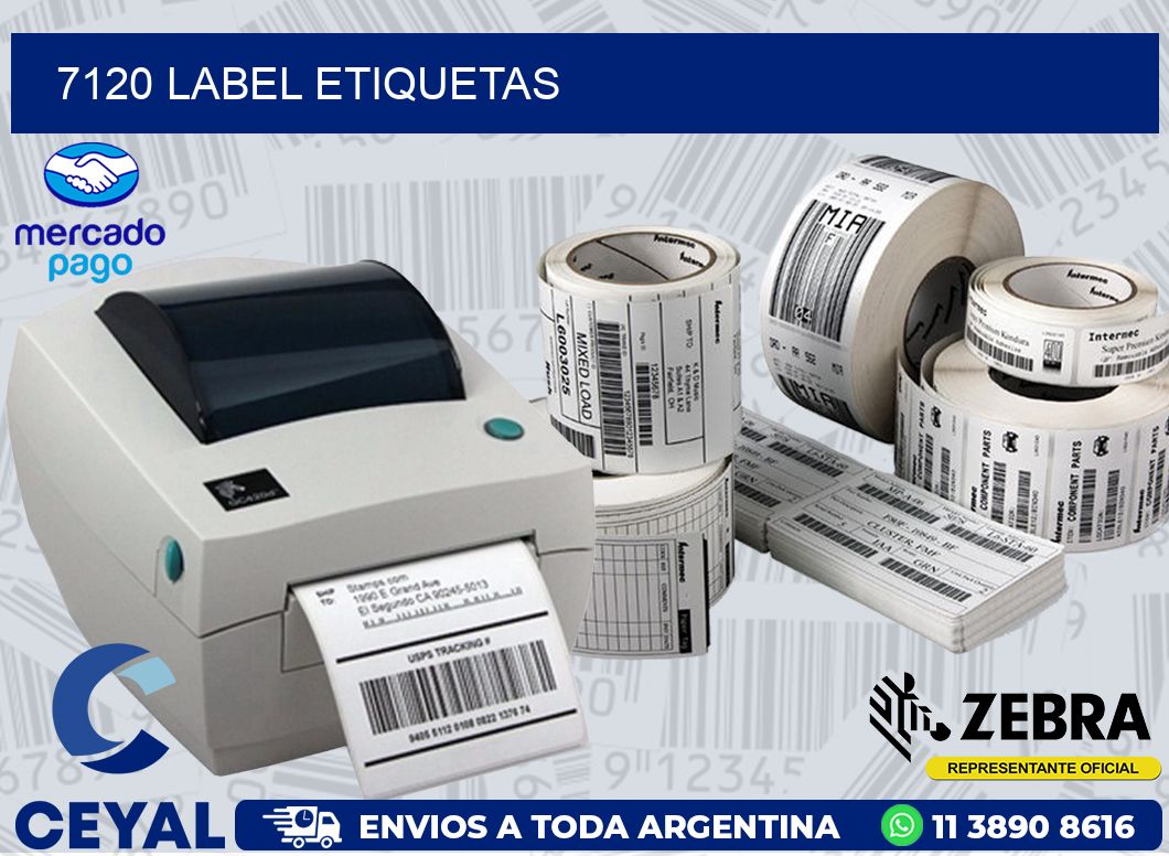 7120 LABEL ETIQUETAS