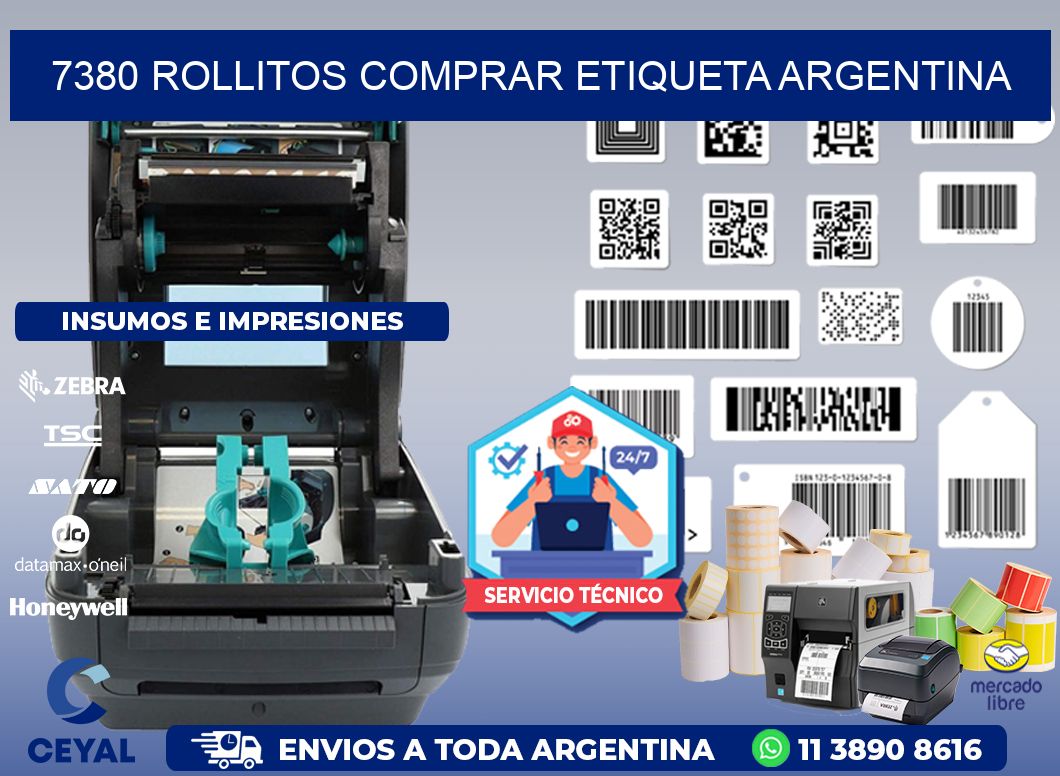 7380 ROLLITOS COMPRAR ETIQUETA ARGENTINA