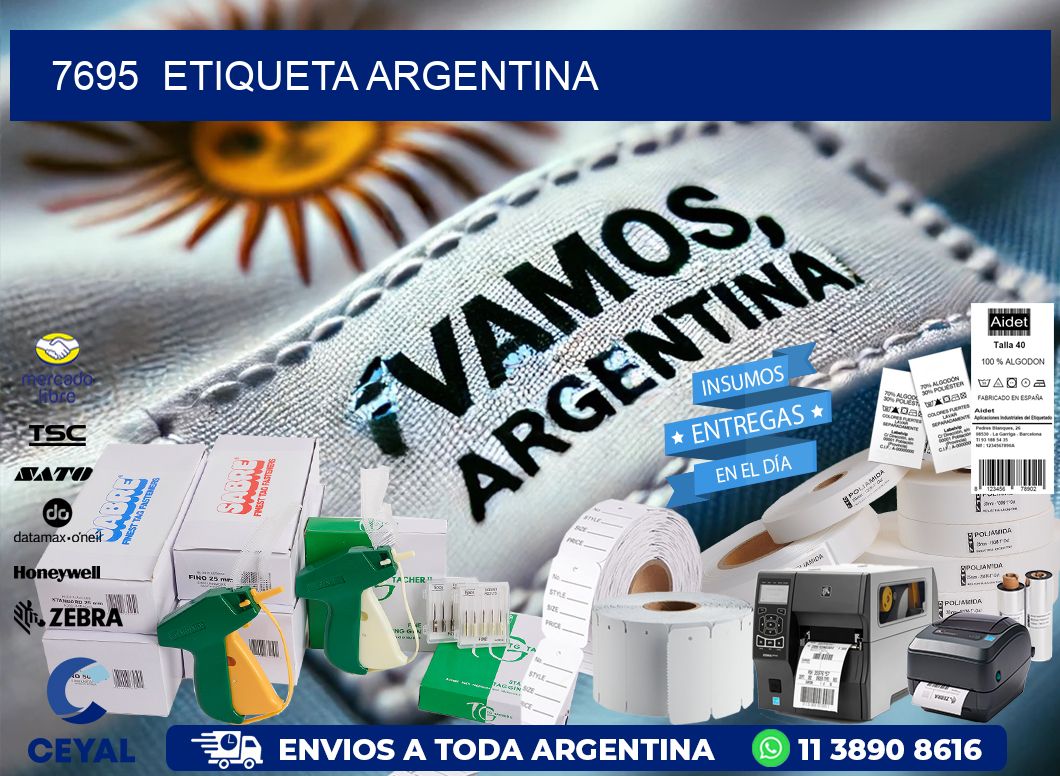 7695  ETIQUETA ARGENTINA