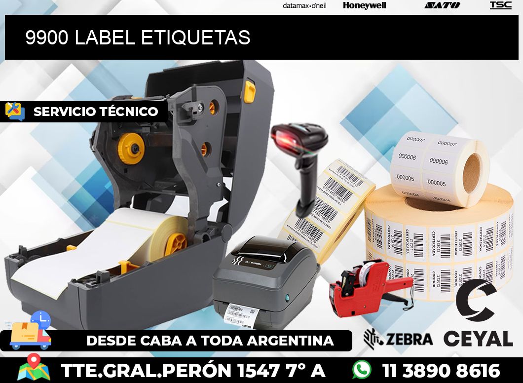 9900 LABEL ETIQUETAS