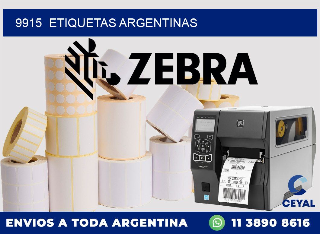 9915  ETIQUETAS ARGENTINAS