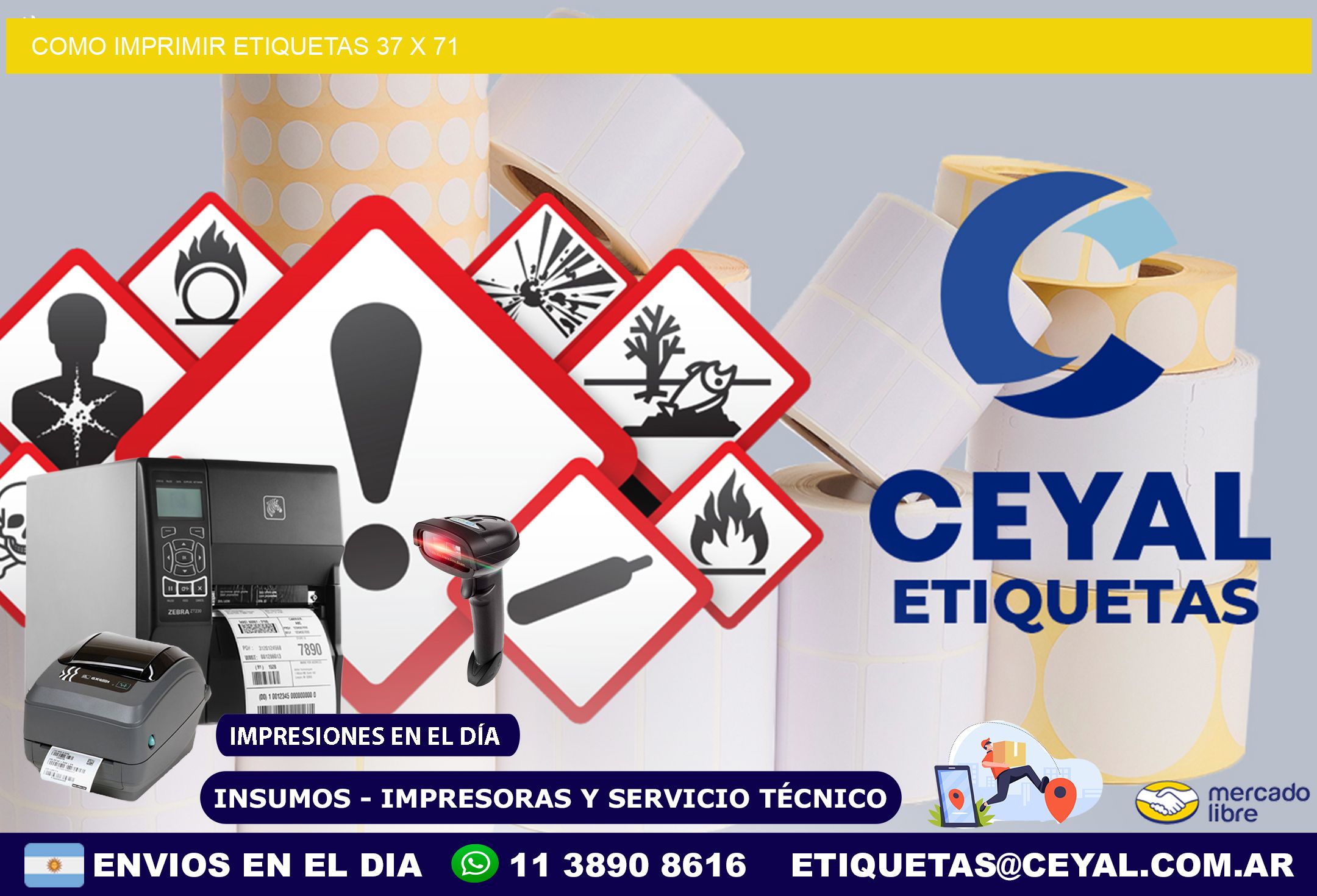 COMO IMPRIMIR ETIQUETAS 37 x 71