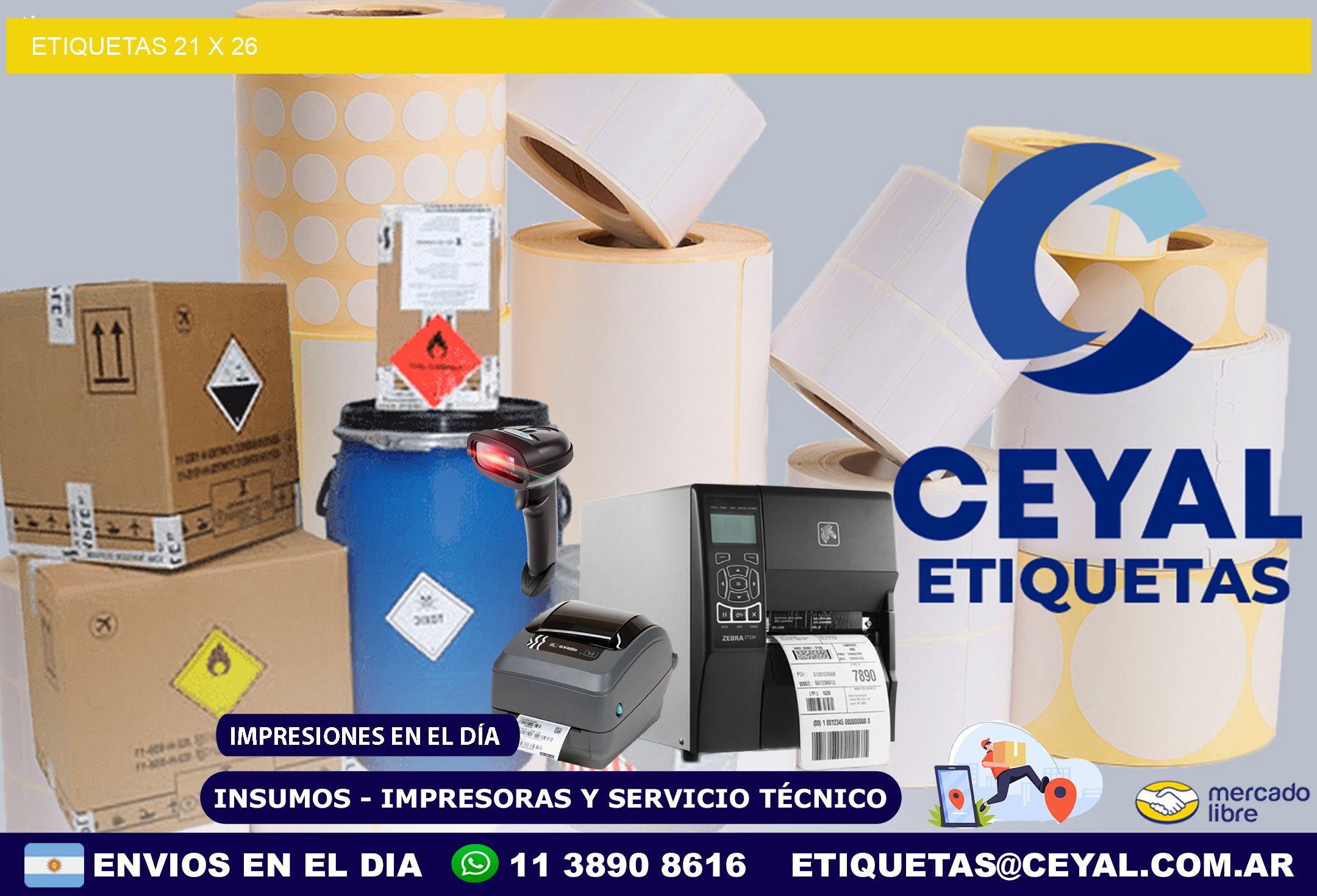 ETIQUETAS 21 x 26