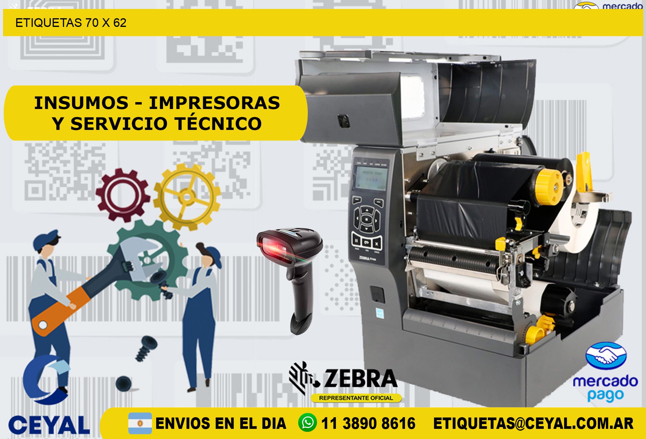 ETIQUETAS 70 x 62