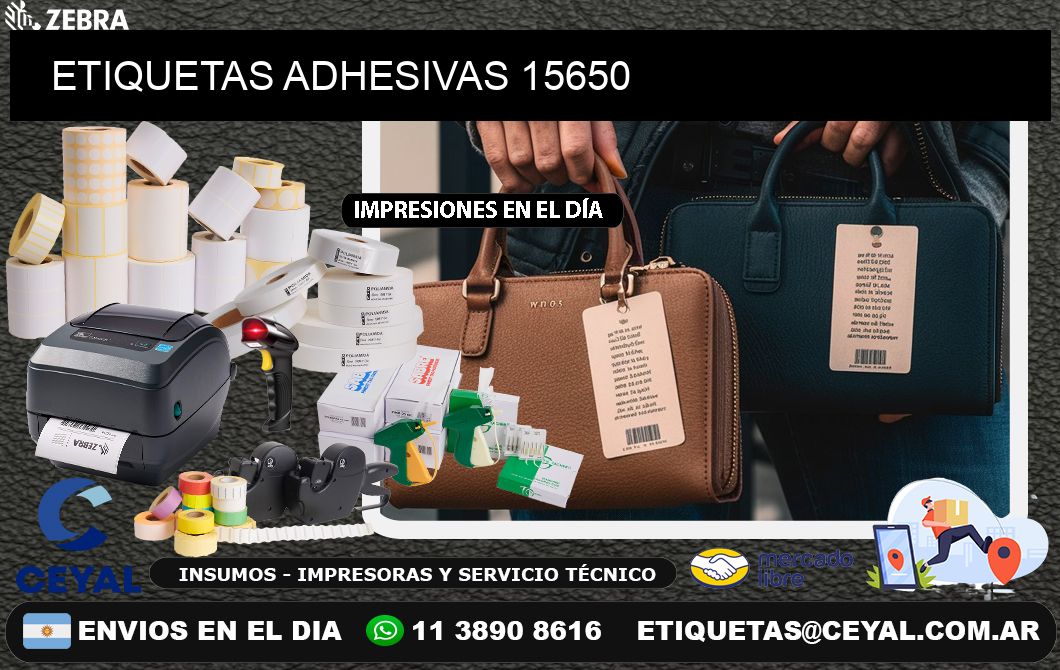 ETIQUETAS ADHESIVAS 15650