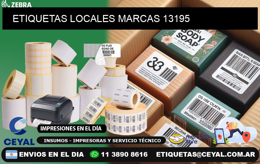 ETIQUETAS LOCALES MARCAS 13195