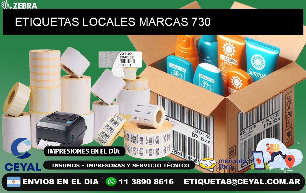 ETIQUETAS LOCALES MARCAS 730