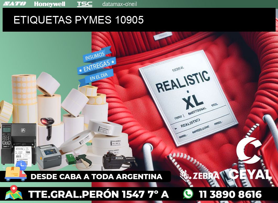 ETIQUETAS PYMES 10905