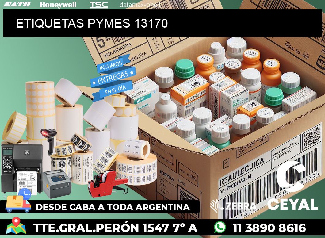 ETIQUETAS PYMES 13170