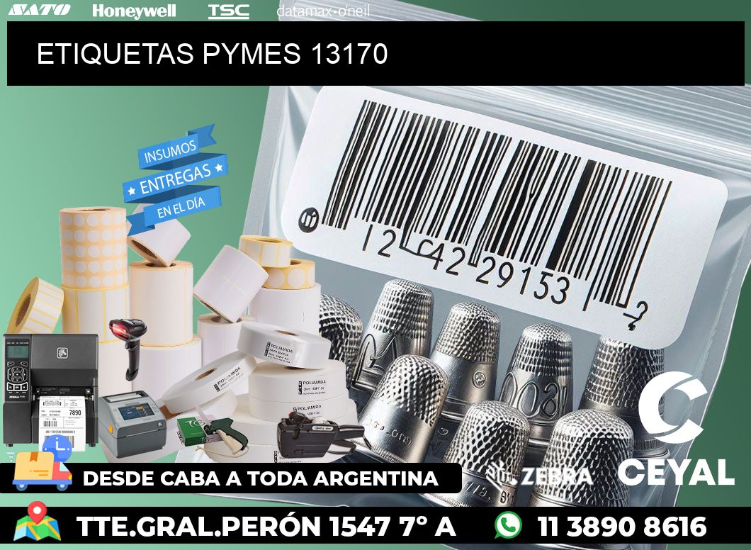 ETIQUETAS PYMES 13170