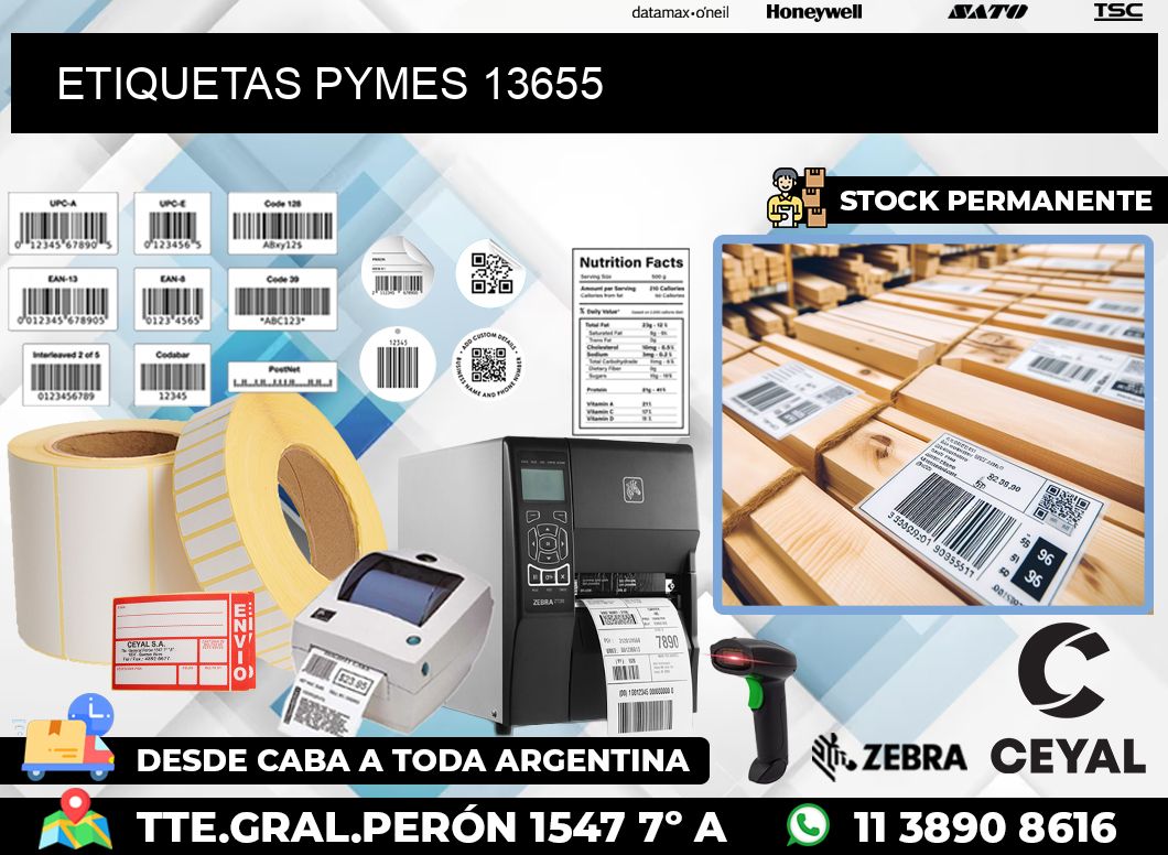 ETIQUETAS PYMES 13655