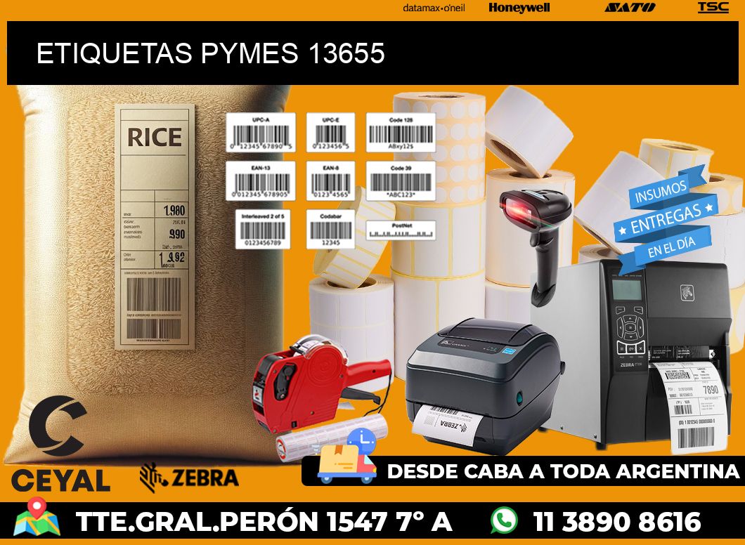 ETIQUETAS PYMES 13655