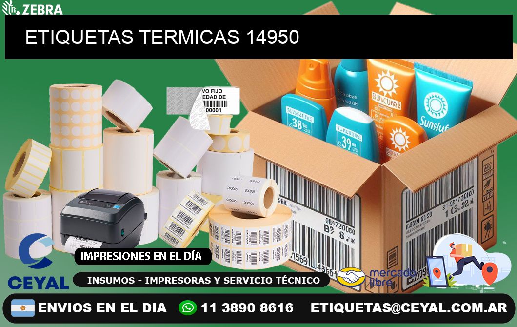 ETIQUETAS TERMICAS 14950