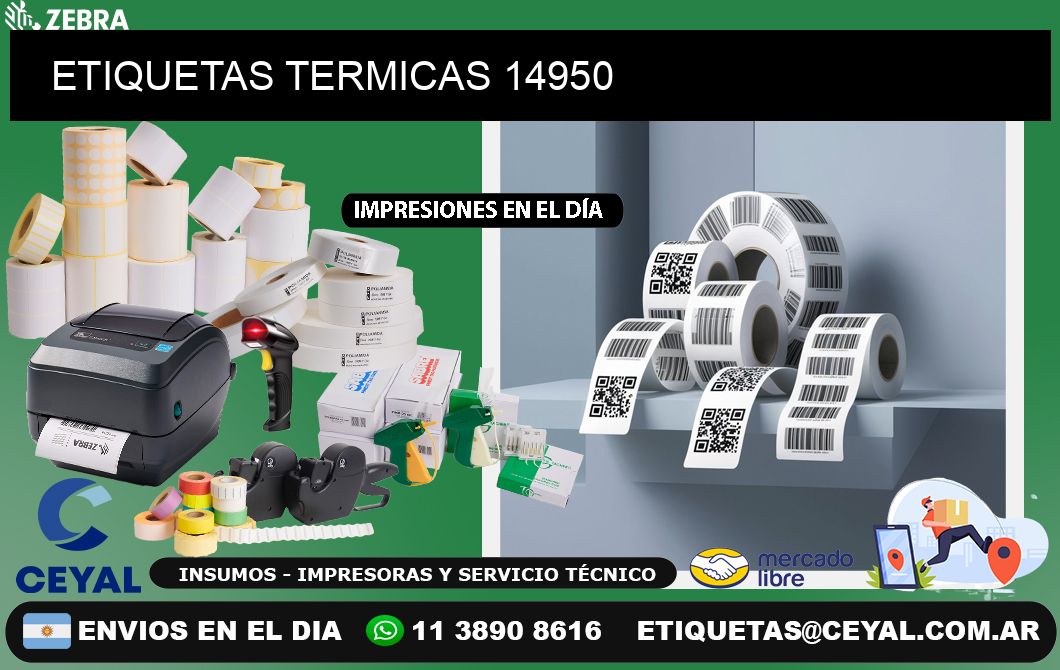 ETIQUETAS TERMICAS 14950