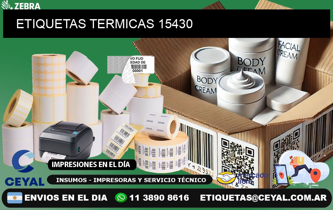 ETIQUETAS TERMICAS 15430