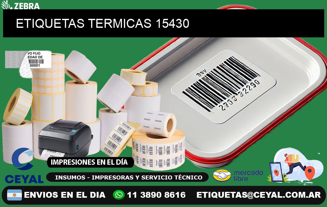 ETIQUETAS TERMICAS 15430