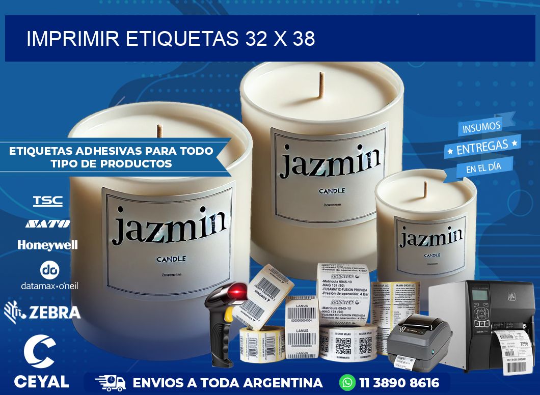 IMPRIMIR ETIQUETAS 32 x 38