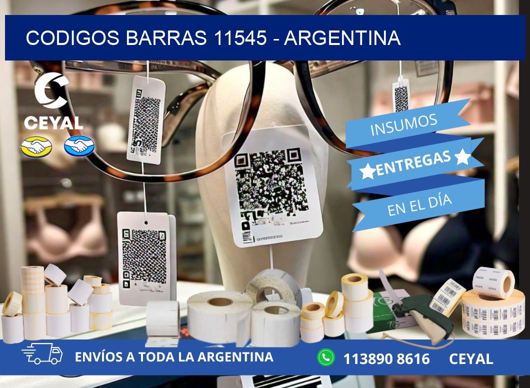 CODIGOS BARRAS 11545 – ARGENTINA