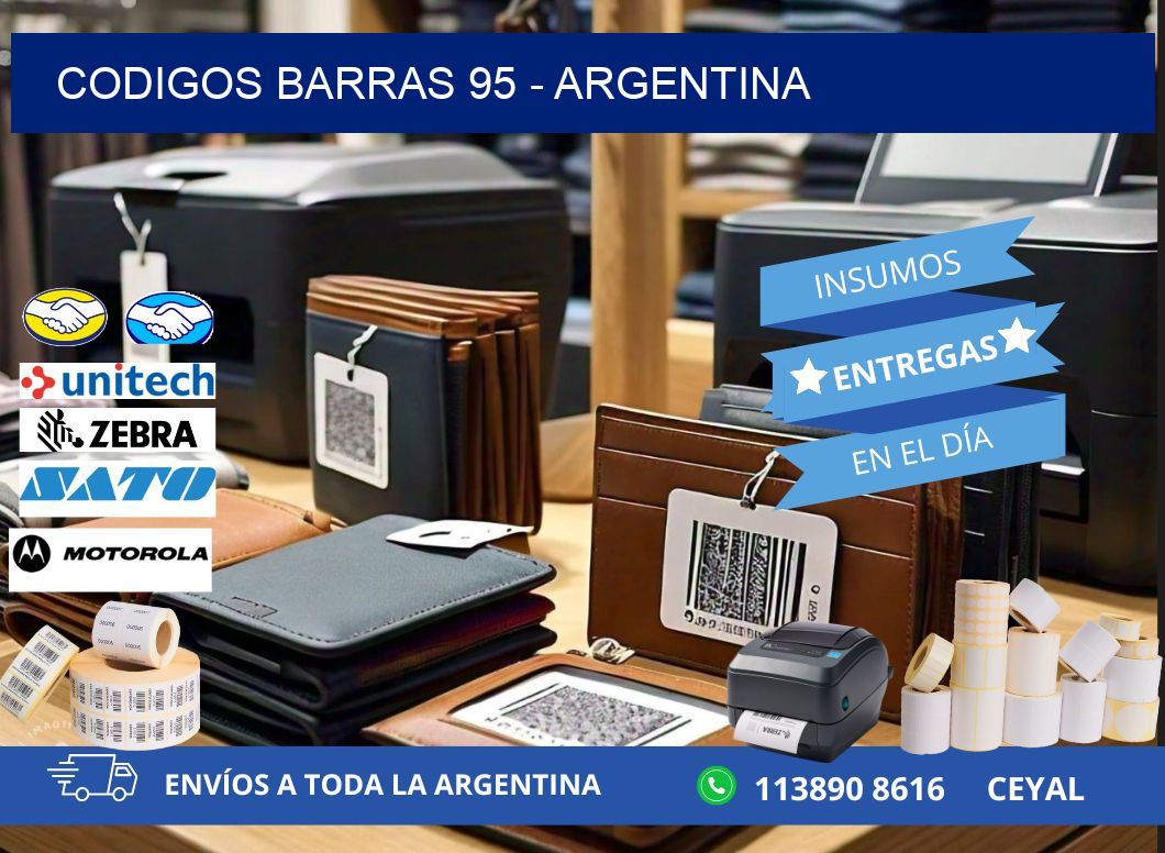 CODIGOS BARRAS 95 - ARGENTINA