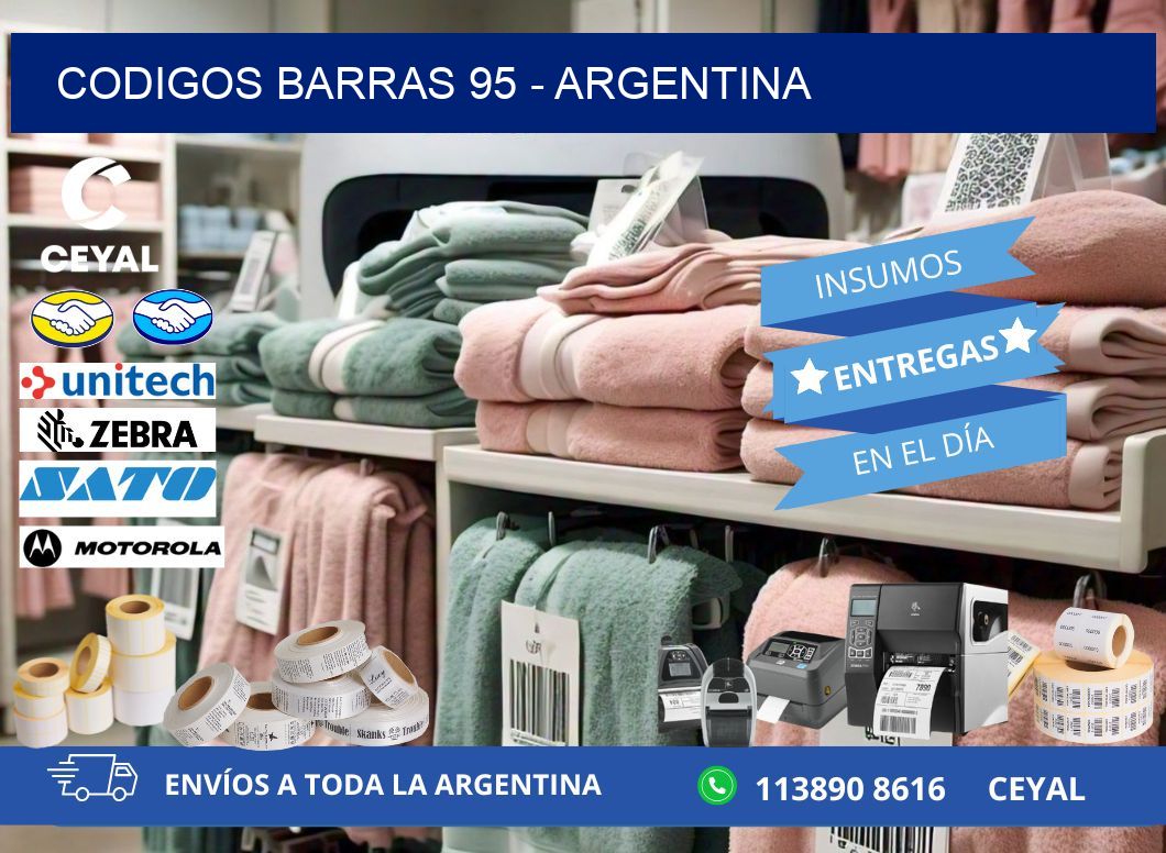CODIGOS BARRAS 95 – ARGENTINA