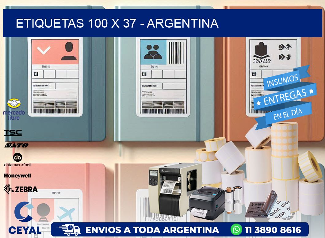 ETIQUETAS 100 x 37 - ARGENTINA