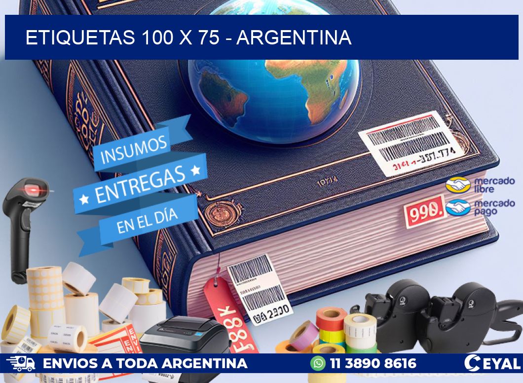 ETIQUETAS 100 x 75 - ARGENTINA