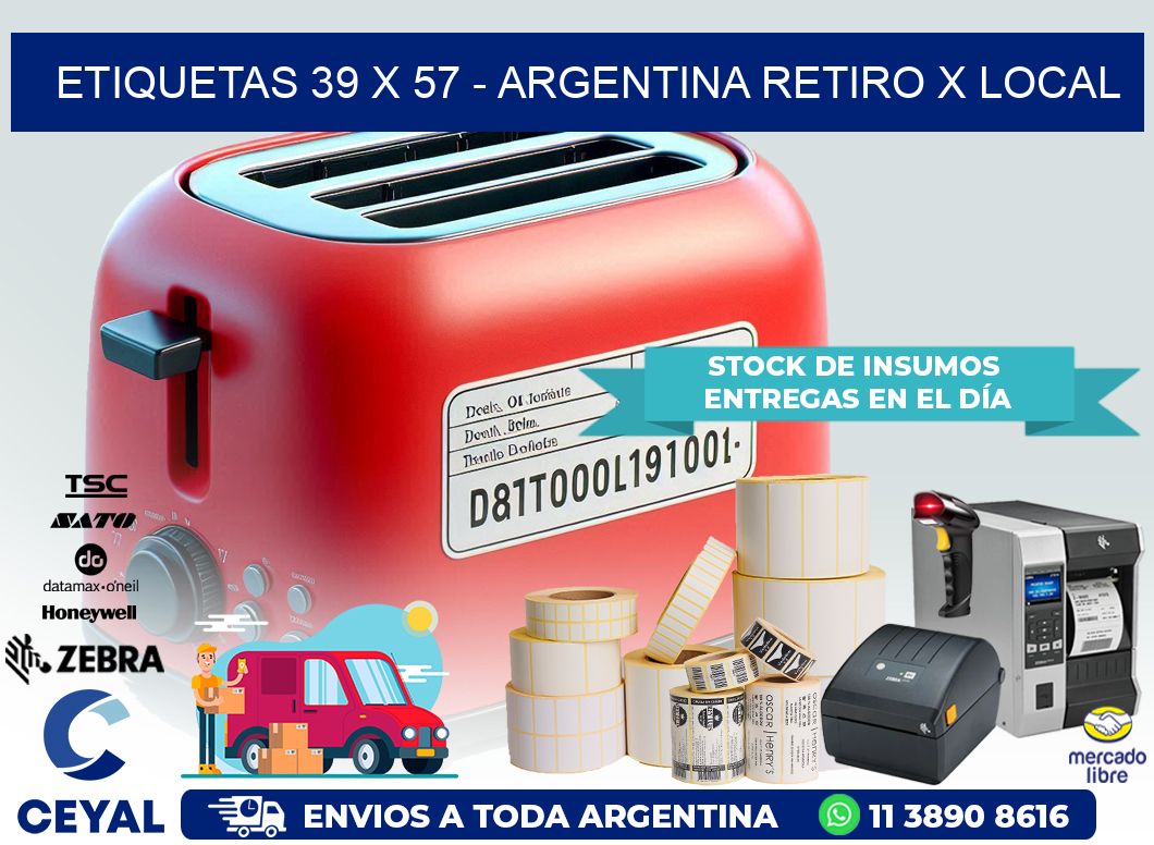 ETIQUETAS 39 x 57 – ARGENTINA RETIRO X LOCAL