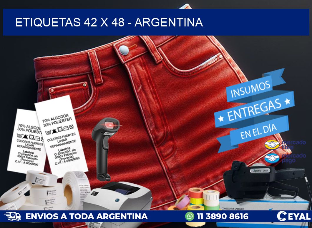ETIQUETAS 42 x 48 – ARGENTINA