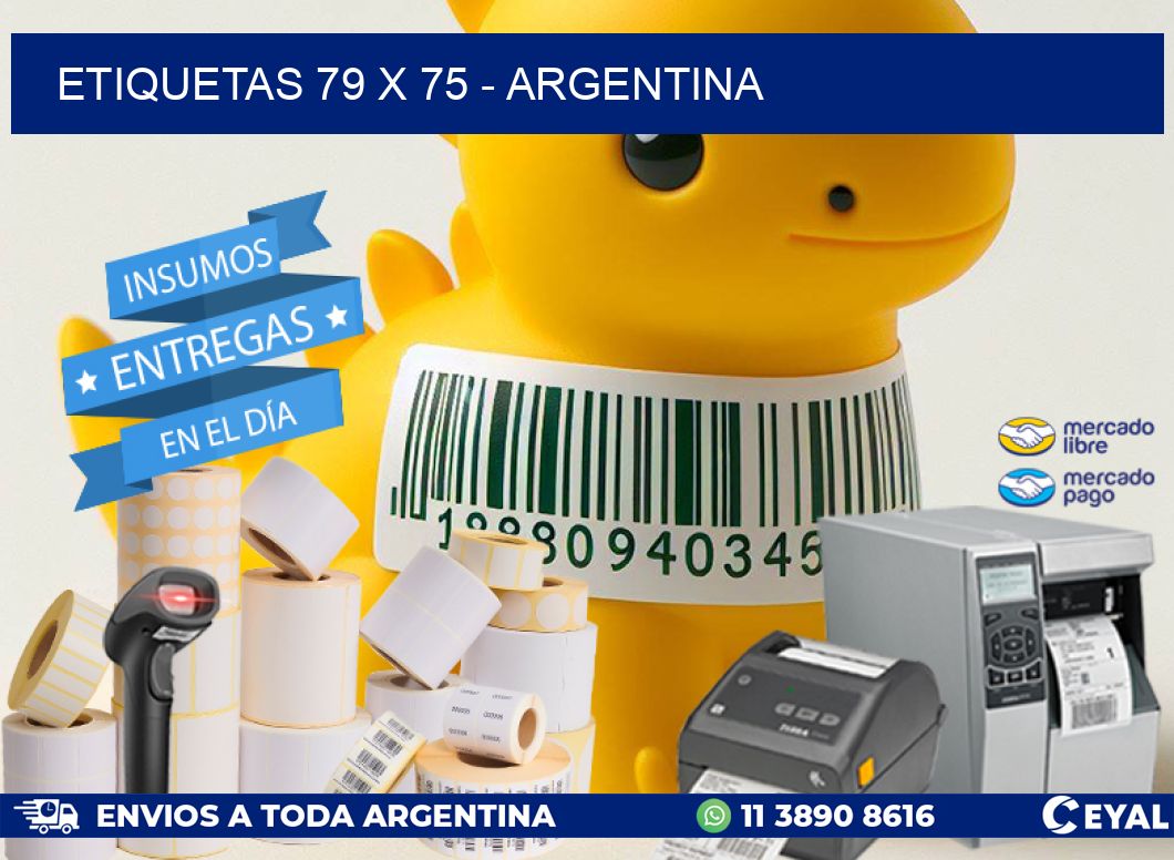 ETIQUETAS 79 x 75 - ARGENTINA