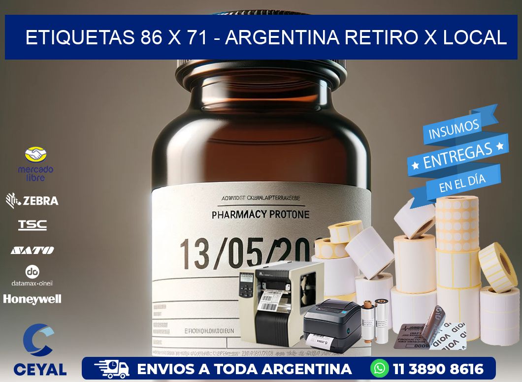 ETIQUETAS 86 x 71 – ARGENTINA RETIRO X LOCAL