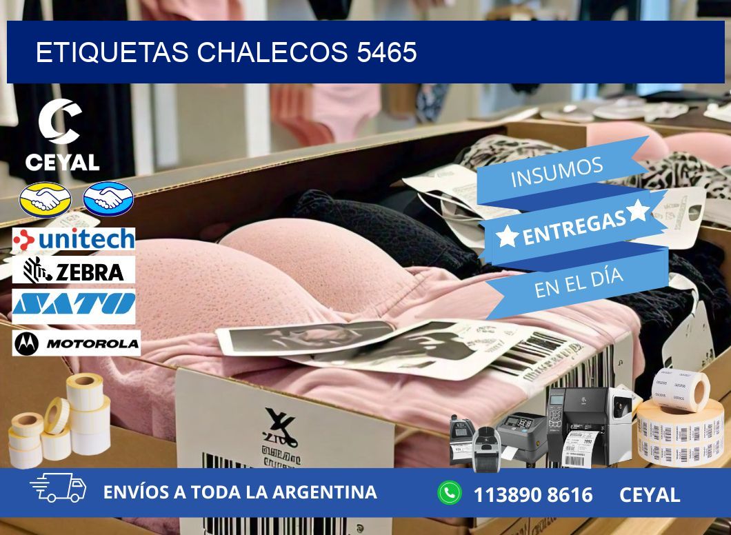 ETIQUETAS CHALECOS 5465