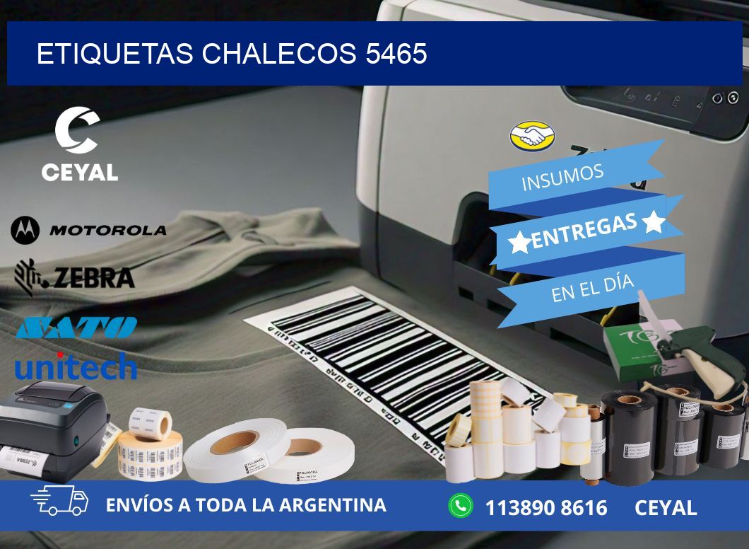 ETIQUETAS CHALECOS 5465