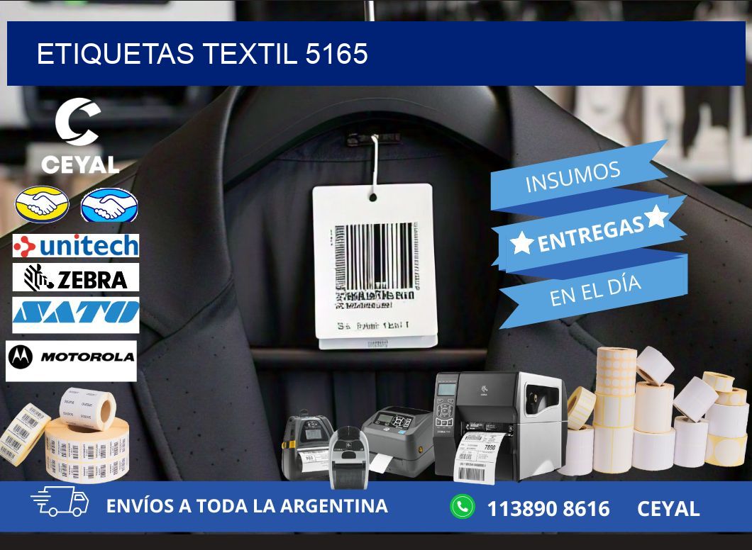 ETIQUETAS TEXTIL 5165