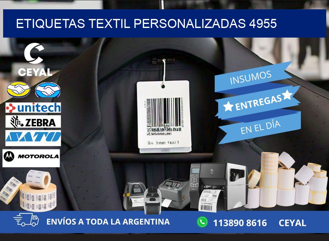 ETIQUETAS TEXTIL PERSONALIZADAS 4955