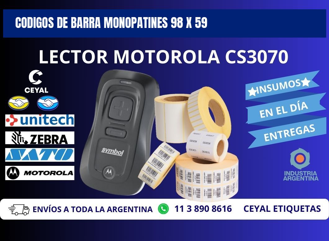 CODIGOS DE BARRA MONOPATINES 98 x 59