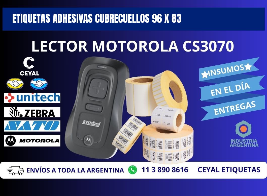 ETIQUETAS ADHESIVAS CUBRECUELLOS 96 x 83