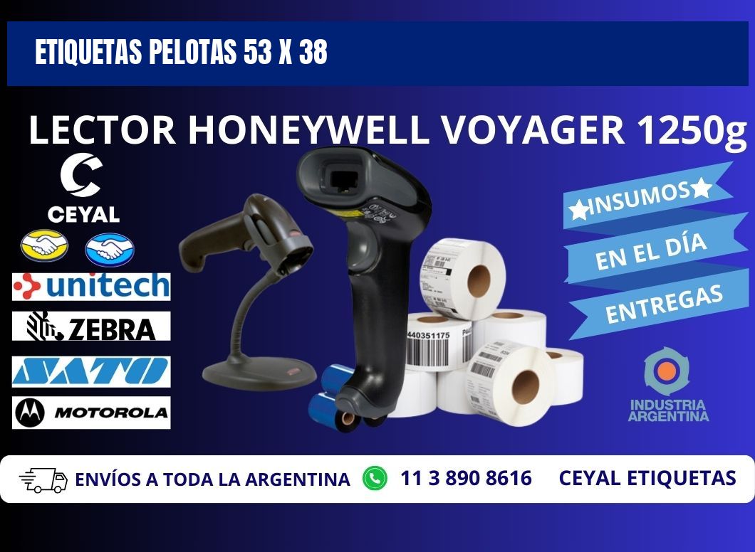 ETIQUETAS PELOTAS 53 x 38