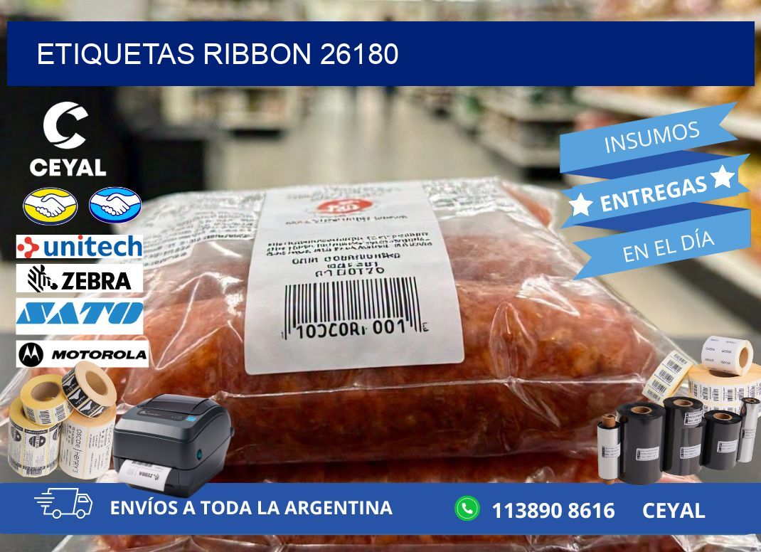 ETIQUETAS RIBBON 26180